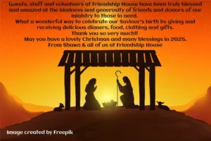 A Christmas Message from Friendship House