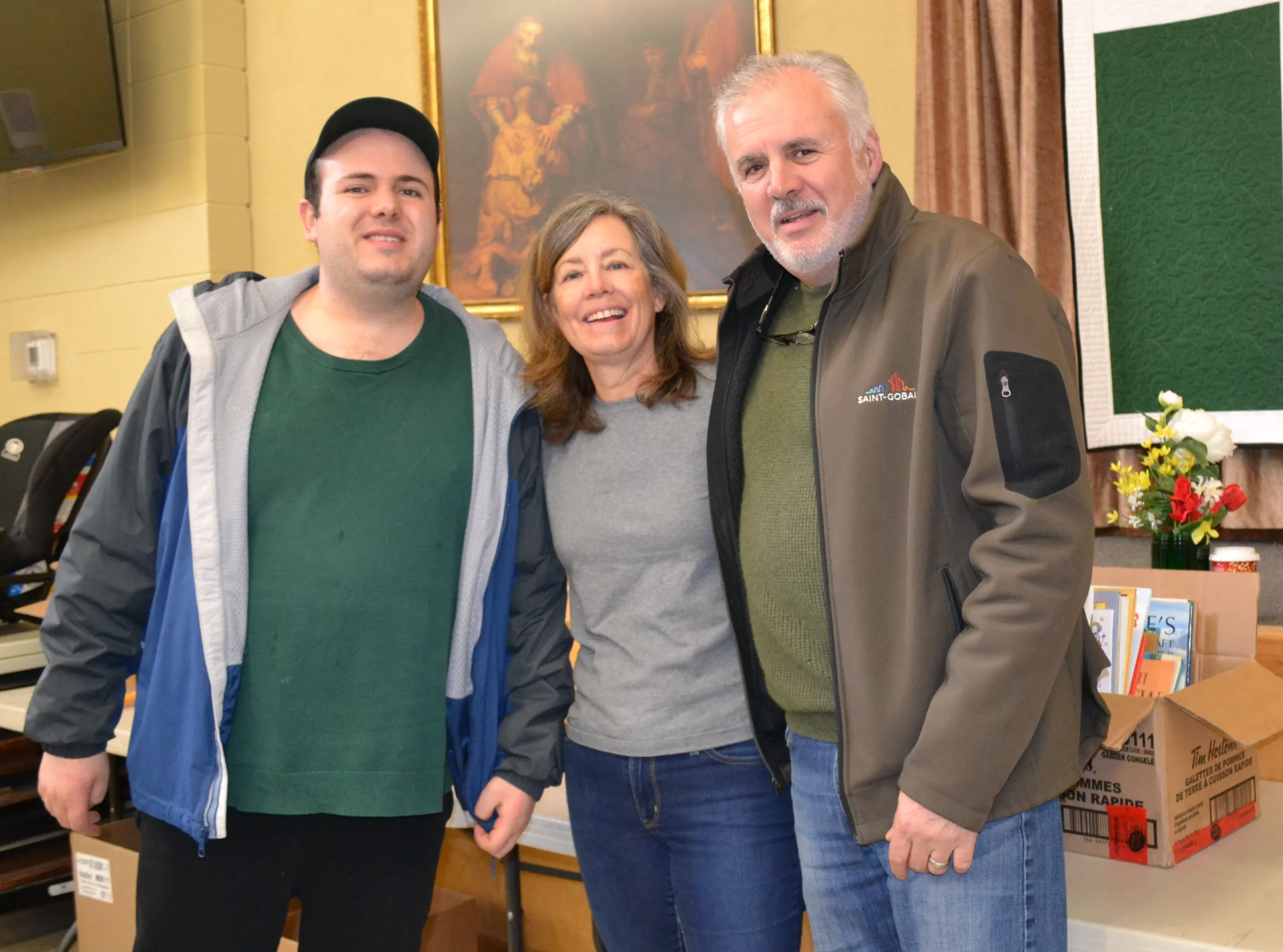 Lynda, Chris, Wes, Children's Clothing Closet/ Board/Maintenance/Deliveries