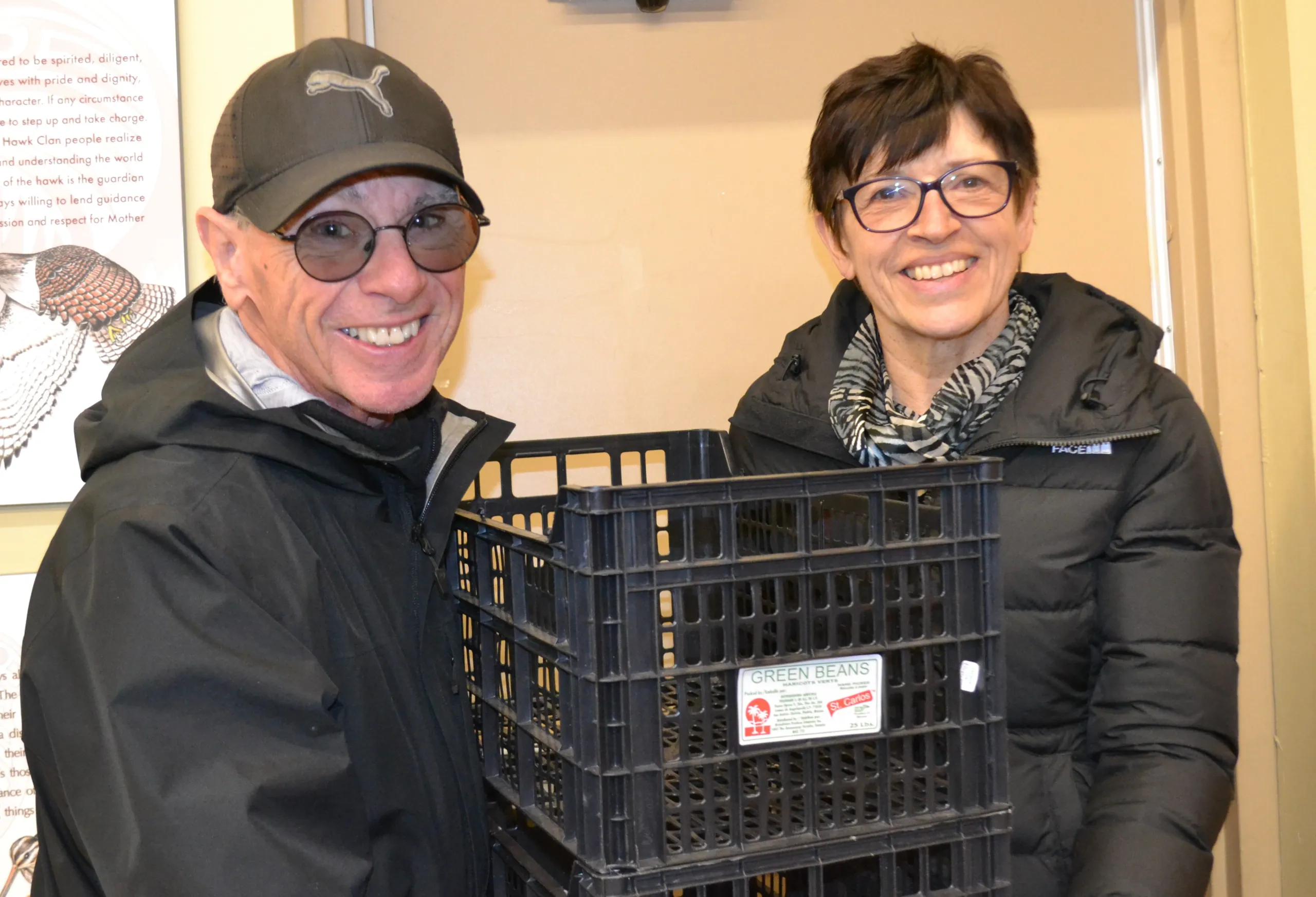 Lois and John Mark, Food Pick Up