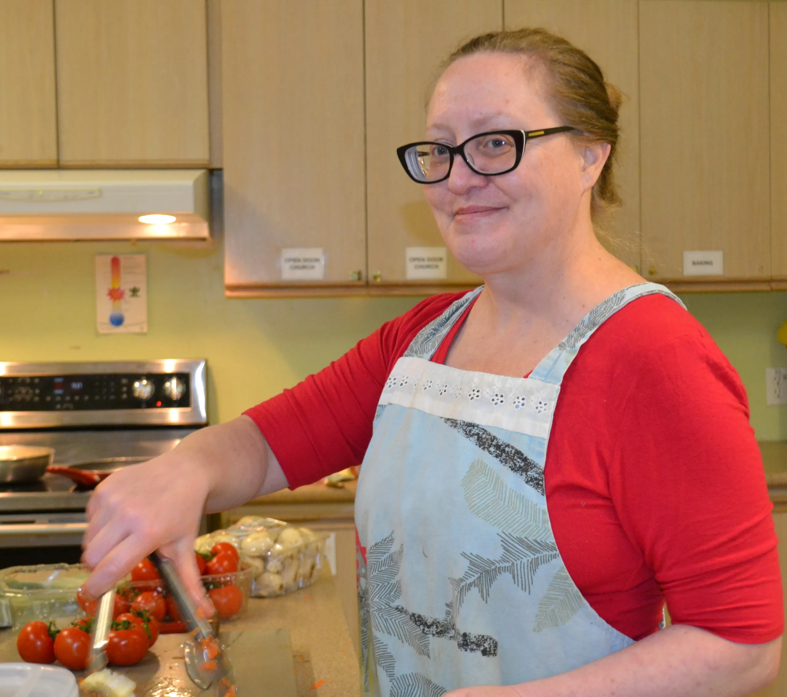 Melissa, Kitchen Supervisor, Cook