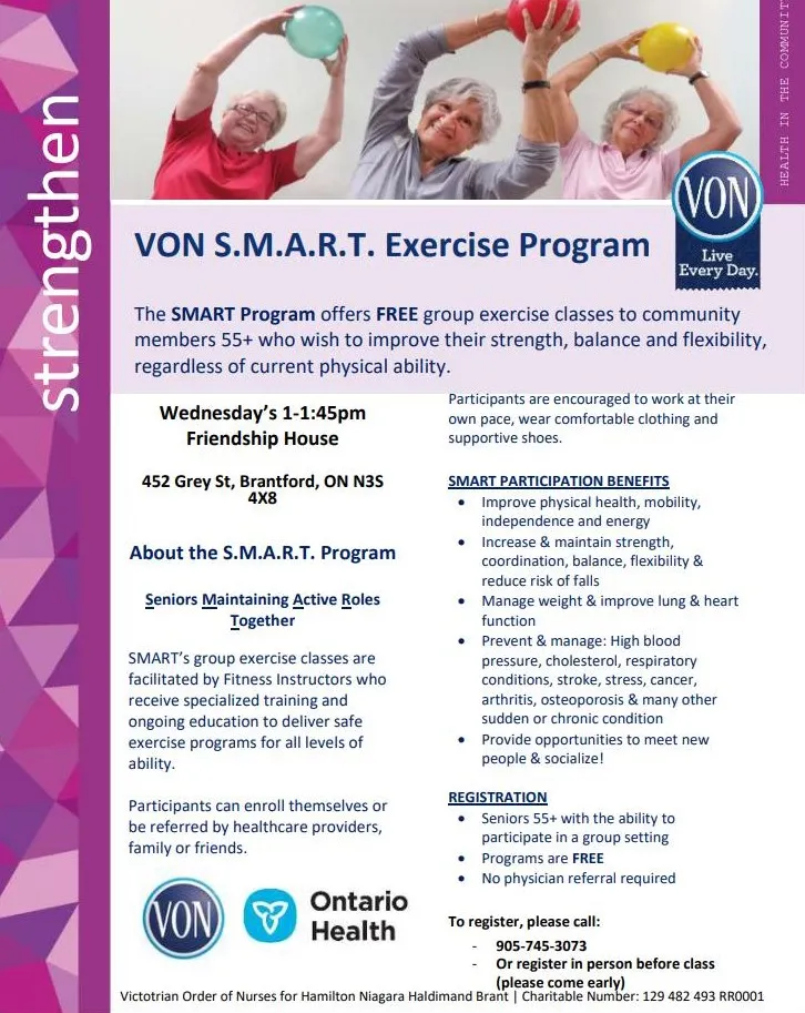 VON S.M.A.R.T. Exercise Program